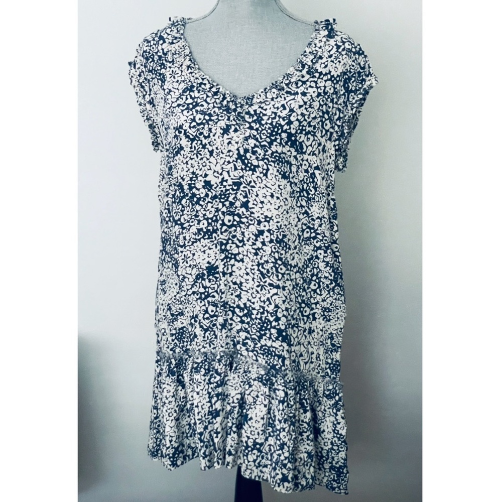 JOIE SILK SHIFT STYLE FLORAL DRESS SIZE S